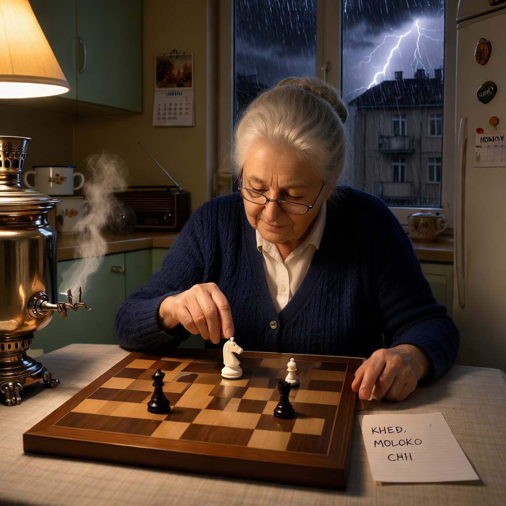 Kitchen storm chess table