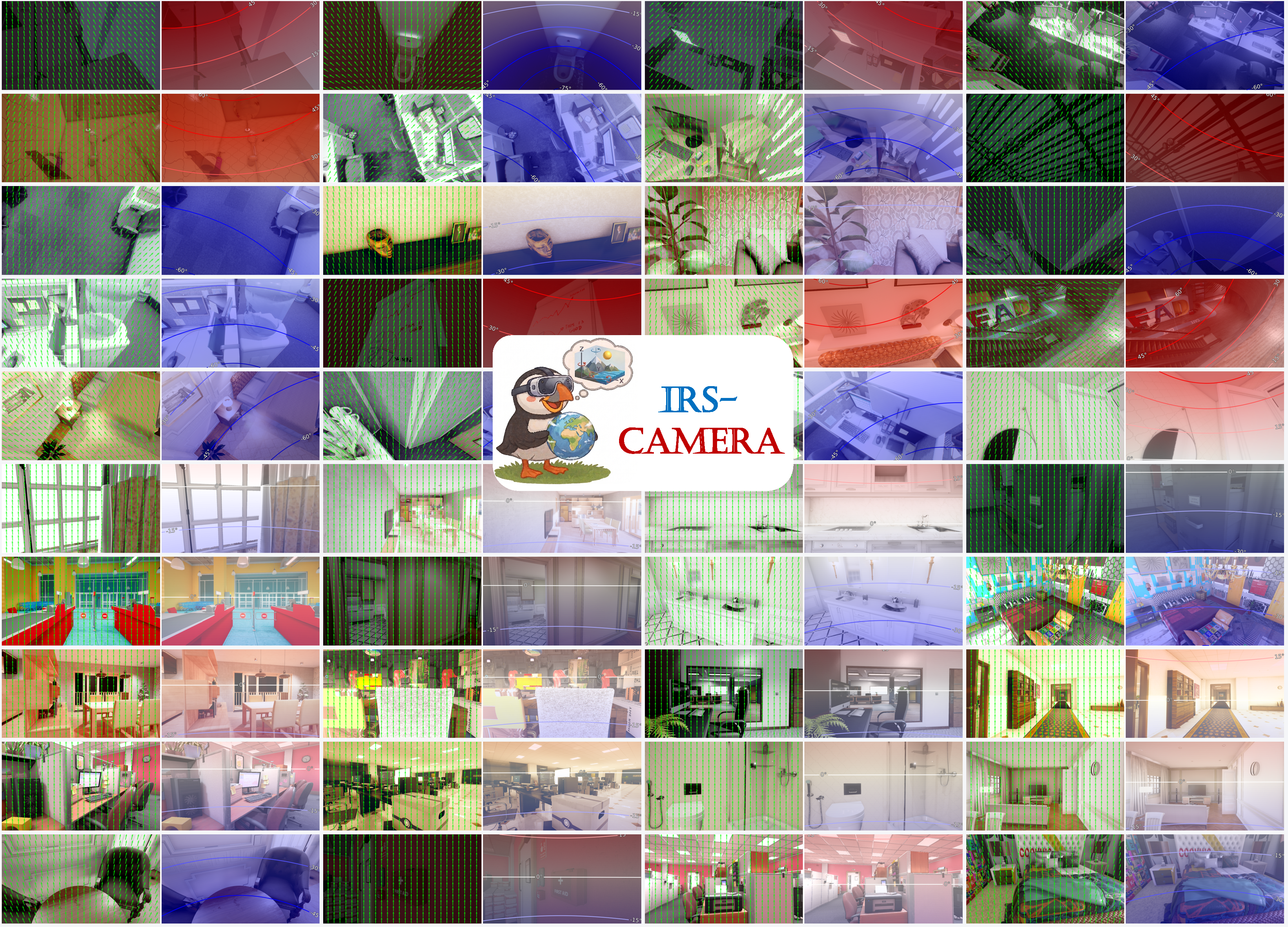 camera map collage